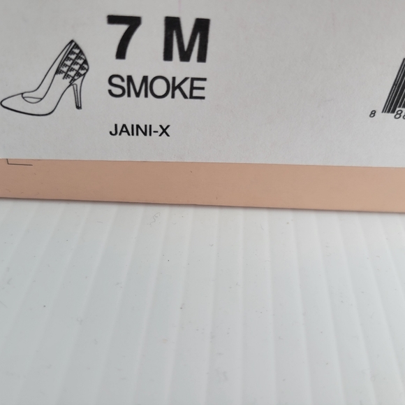 BCBGeneration Soft Gray studded heels - Picture 3 of 4